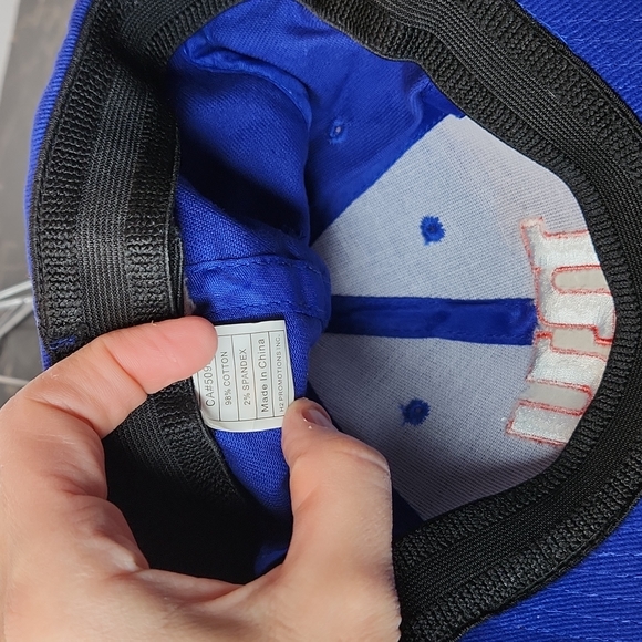 Bud Light New York Giants blue football nfl Fullback Hat w/tag - Picture 7 of 7